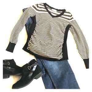 Striped Long Sleeved Sweater